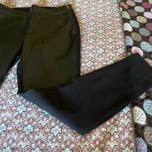 Faux leather leggings